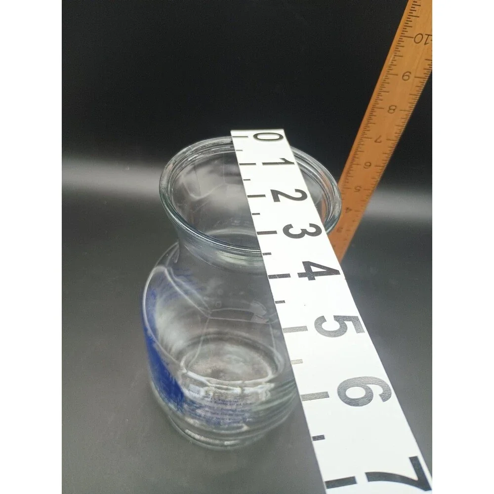 Vtg Libbey NSA Drinking Water Glass Carafe Granular Charcoal